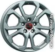 Литые диски Remain R242 17x6.5" 5x114.3мм DIA 60.1мм ET 50мм Сильвер S