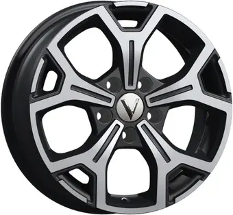Литые диски Remain R249 16x6.5" 5x114.3мм DIA 66.1мм ET 50мм Алмаз черный