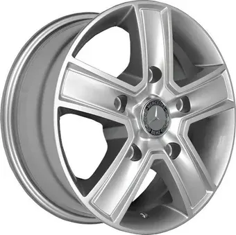 Литые диски Replica Mercedes MR473 15x6.5" 5x130мм DIA 84.1мм ET 50мм Silver