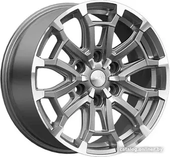 Литые диски SKAD Авилис 18x8" 6x139.7мм DIA 95.1мм ET 45мм алмаз графит