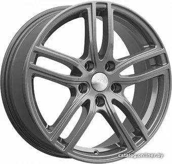 Литые диски SKAD Брайтон 17x7" 5x100мм DIA 56.1мм ET 48мм Графит