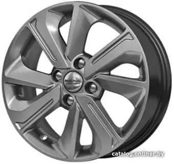 Литые диски SKAD KL-319 15x6" 4x100мм DIA 54.1мм ET 46мм Графит