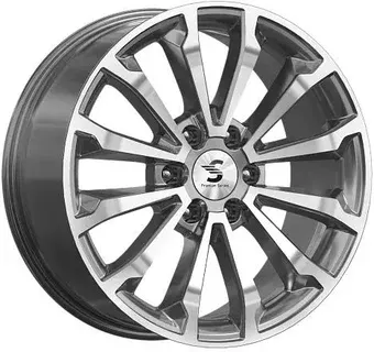 Литые диски SKAD КР006 20x8.5" 6x139.7мм DIA 75.1мм ET 33мм Diamond Gloss Graphite