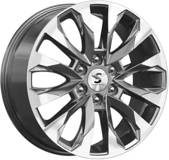 Литые диски SKAD КР007 20x8" 6x139.7мм DIA 75.1мм ET 42мм Diamond Gloss Graphite