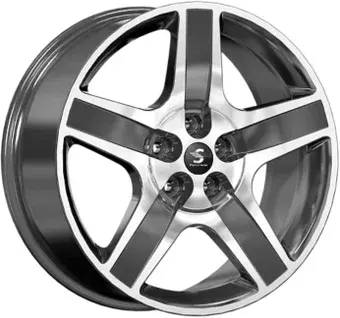 Литые диски SKAD КР008 20x8.5" 5x108мм DIA 63.35мм ET 45мм Diamond Black Gris
