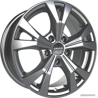 Литые диски SKAD Нагано 16x6.5" 5x114.3мм DIA 67.1мм ET 45мм Графит
