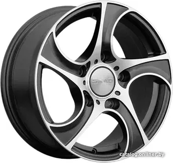 Литые диски SKAD Вихрь 16x7" 5x139.7мм DIA 98.5мм ET 40мм Алмаз Бархат
