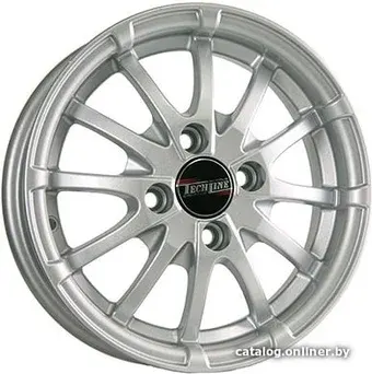 Литые диски TechLine 320 13x5" 4x98мм DIA 58.6мм ET 35мм S