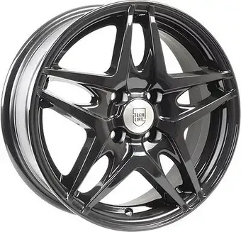 Литые диски TechLine 430 14x5.5" 4x100мм DIA 60.1мм ET 43мм BL