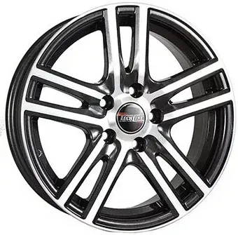 Литые диски TechLine 529 15x6" 5x114.3мм DIA 67.1мм ET 45мм BD
