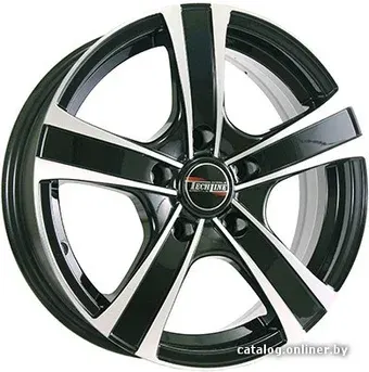 Литые диски TechLine 539 15x6" 5x100мм DIA 57.1мм ET 38мм BD