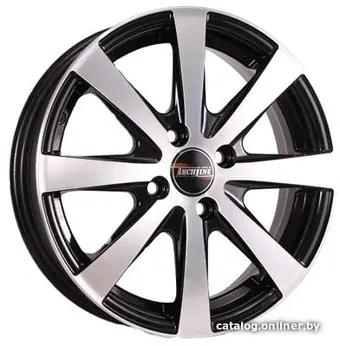 Литые диски TechLine 634 16x6" 4x100мм DIA 60.1мм ET 37мм BDM