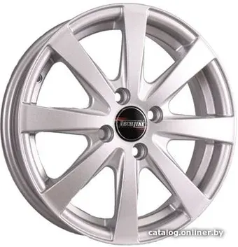 Литые диски TechLine 634 16x6" 4x100мм DIA 60.1мм ET 37мм S