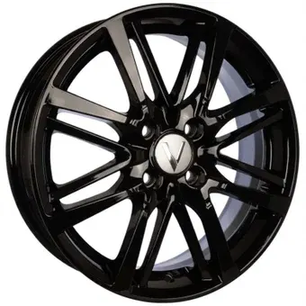 Литые диски Vector B216 16x6" 4x100мм DIA 60.1мм ET 50мм Черный
