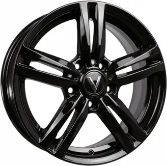 Литые диски Vector B217 16x6" 5x114.3мм DIA 67.1мм ET 43мм черный