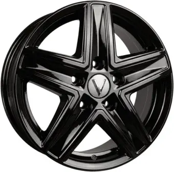 Литые диски Vector B237 16x6.5" 5x120мм DIA 65.1мм ET 50мм черный