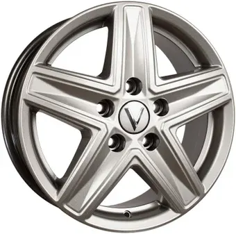 Литые диски Vector B237 6.5x16" 5x120мм DIA 65.1мм ET 50мм Серебристый