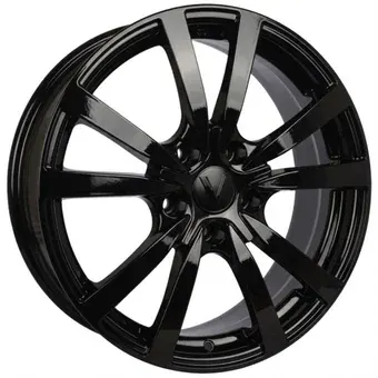 Литые диски Vector K107 17x7" 5x105мм DIA 56.6мм ET 38мм Черный