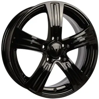 Литые диски Vector K109 15x6" 5x100мм DIA 57.1мм ET 38мм Черный