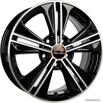Литые диски Vector R106 16x6" 5x114.3мм DIA 67.1мм ET 47мм Алмаз черный