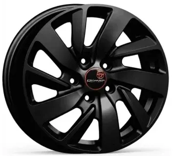 Литые диски Vector R166 16x6.5" 5x114.3мм DIA 67.1мм ET 50мм Черный