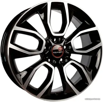 Литые диски Vector R202 18x7" 5x114.3мм DIA 66.6мм ET 37мм Алмаз черный