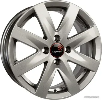 Литые диски Vector R208 15x6" 4x100мм DIA 54.1мм ET 46мм Серебристый