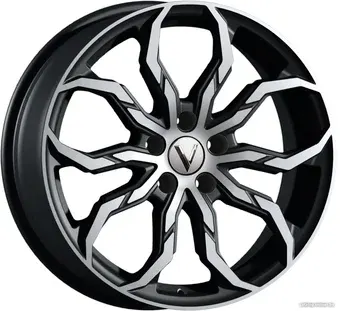 Литые диски Vector R234 18x7.5" 5x108мм DIA 63.35мм ET 45мм Алмаз черный