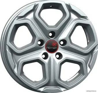 Литые диски Vector R241 16x6.5" 5x114.3мм DIA 66.1мм ET 50мм Серебристый