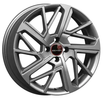 Литые диски Vector R267 17x6.5" 5x108мм DIA 60.1мм ET 33мм Серебристый