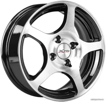 Литые диски X'trike X-103 14x5.5" 4x108мм DIA 63.35мм ET 43мм BK/FP