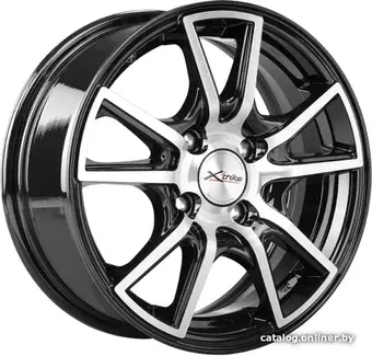 Литые диски X'trike X-104 14x6" 4x98мм DIA 58.5мм ET 38мм BK/FP