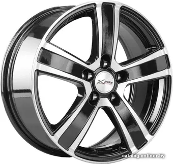 Литые диски X'trike X-108 16x7" 5x108мм DIA 67.1мм ET 32мм BK/FP
