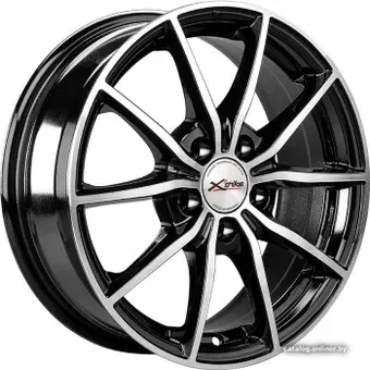 Литые диски X'trike X-111 15x6.5" 5x108мм DIA 63.35мм ET 43мм BK/FP