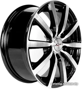 Литые диски X'trike X-115 15x6" 5x114.3мм DIA 67.1мм ET 38мм BKFP