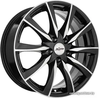 Литые диски X'trike X-120 17x7" 5x114.3мм DIA 54.1мм ET 50мм BK/FP