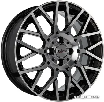 Литые диски X'trike X-125 16x6.5" 4x98мм DIA 58.5мм ET 35мм BK/FP