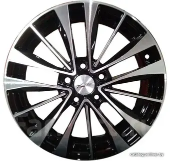 Литые диски X'trike X-126 17x7" 5x114.3мм DIA 67.1мм ET 35мм BK/FP