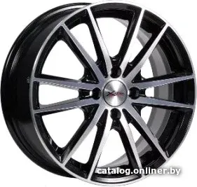 Литые диски X'trike X-127 15x6" 4x100мм DIA 54.1мм ET 45мм BK/FP