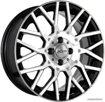 Литые диски X'trike X-131 17x7" 4x100мм DIA 60.1мм ET 43мм BK/FP