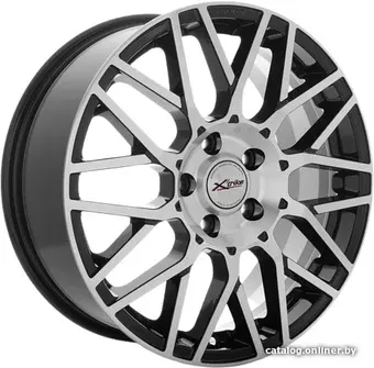 Литые диски X'trike X-131 17x7" 5x114.3мм DIA 67.1мм ET 35мм BK/FP