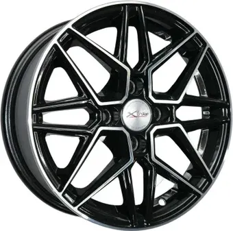 Литые диски X'trike X-147 14x5.5" 4x98мм DIA 58.6мм ET 35мм BKFP