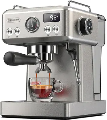 Рожковая кофеварка Hibrew H10A (серебристый)