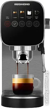 Рожковая кофеварка Redmond (Редмонд) CM701 (сталь)