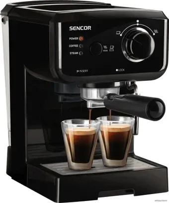 Рожковая кофеварка Sencor SES 1710BK