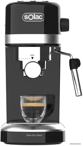 Рожковая кофеварка Solac Taste Slim Black