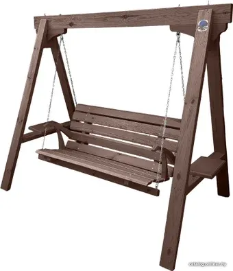 Садовые качели Wooden Story Мюнхен-1 (палисандр)