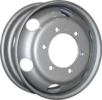 Штампованные диски Asterro M20 (1796A) 6x17.5" 6x222.25мм DIA 161мм ET 116мм Silver