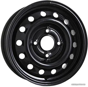 Штампованные диски Eurodisk 53A43C 14x5.5" 4x100мм DIA 60.1мм ET 43мм Black