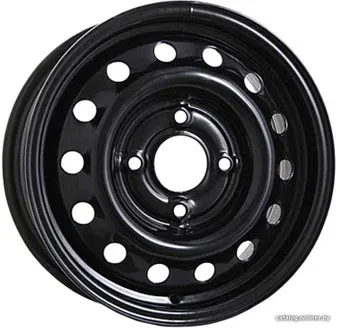 Штампованные диски Eurodisk 64A36C ED 15x6" 4x100мм DIA 60.1мм ET 36мм Black